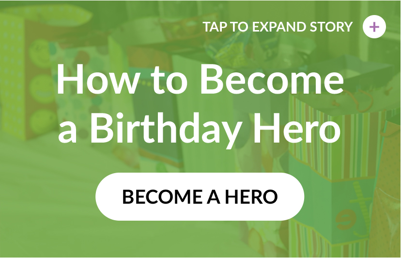 Help your kids help the world by donating their birthday.