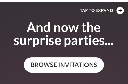 Browse Surprise Party Invitations!