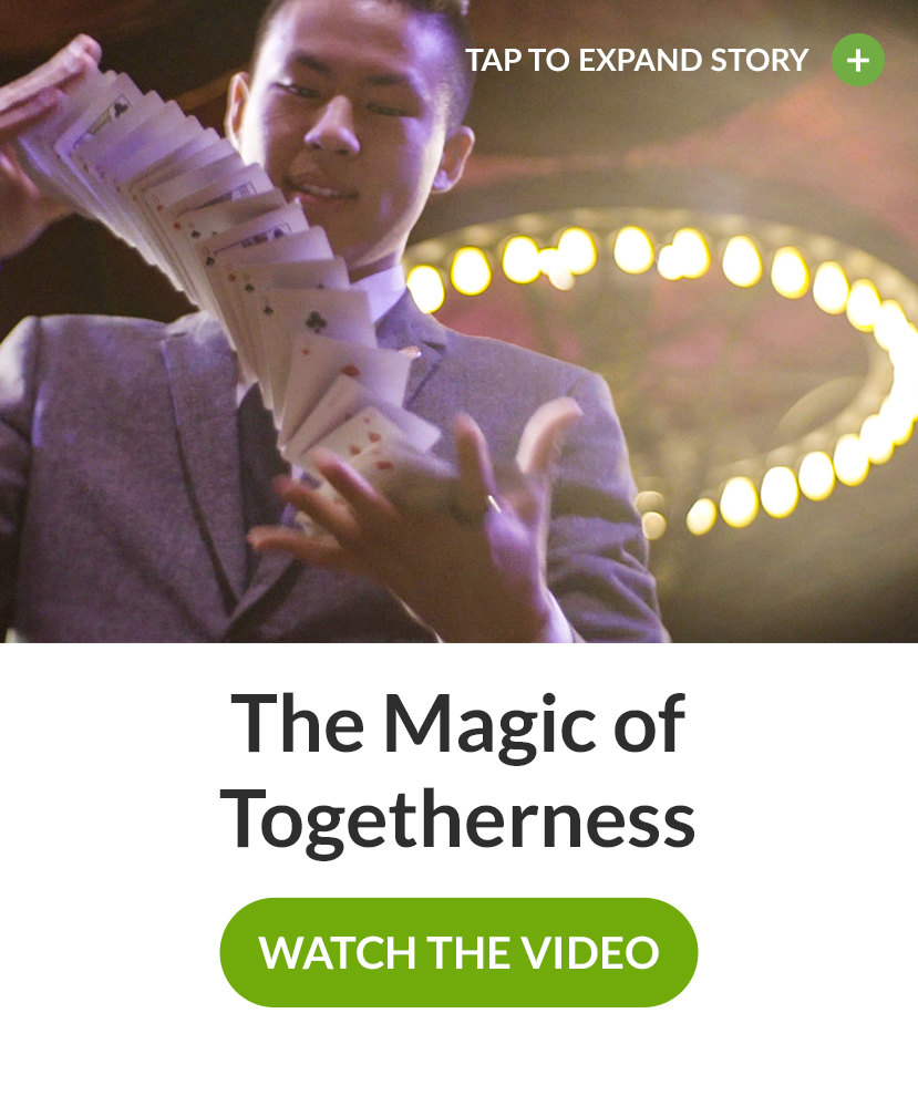 The Magic of Togertherness. Watch the Video!