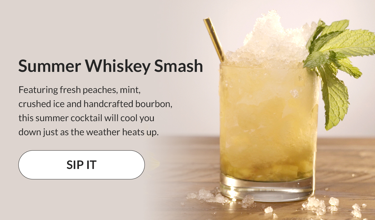 Summer Whiskey Smash