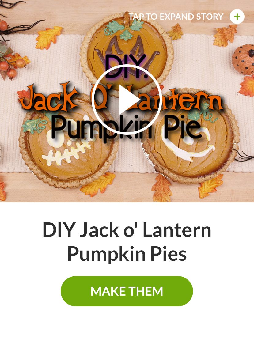 DIY Jack o' Lantern Pumpkin Pies. Make Them!!