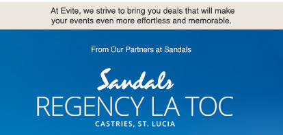From Our Partners at Sandals