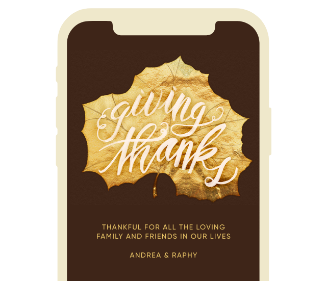 Thanksgiving Card image