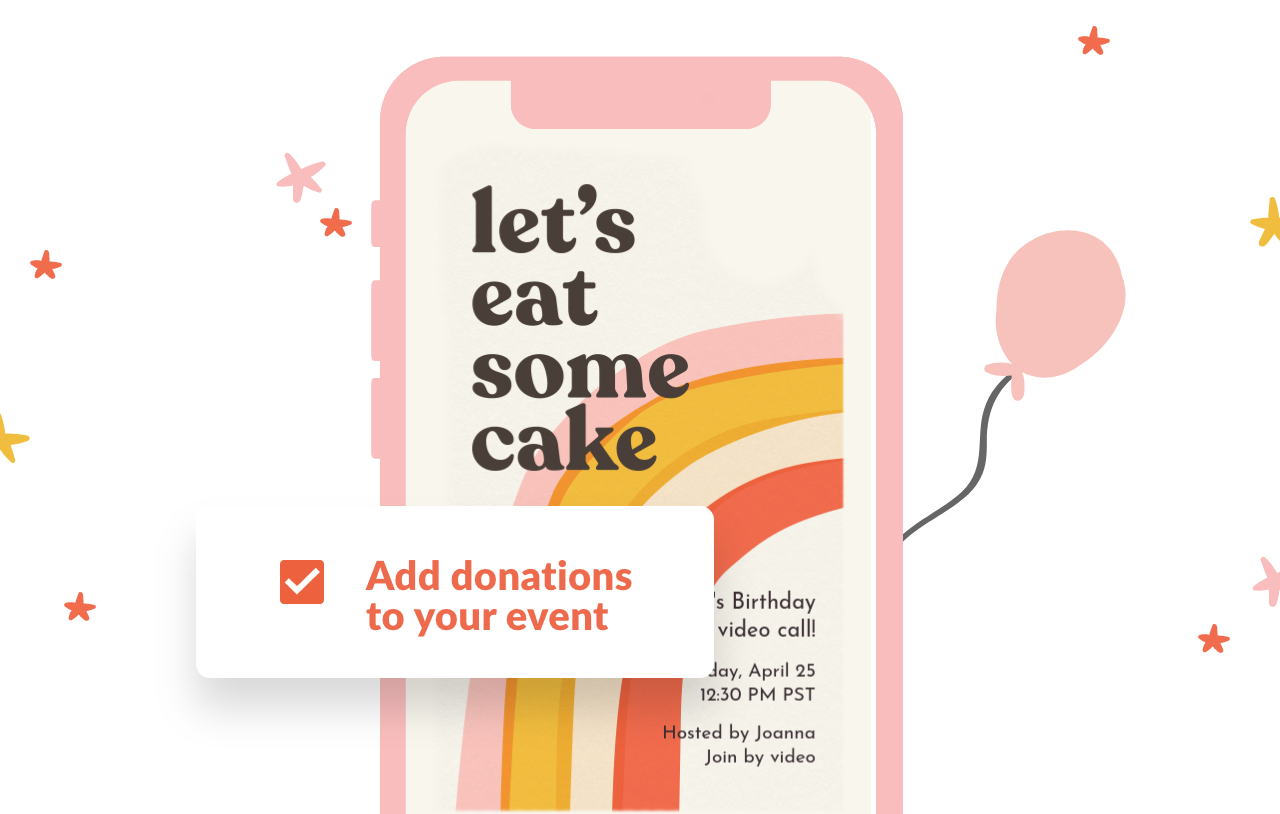 Evite Donations Event image