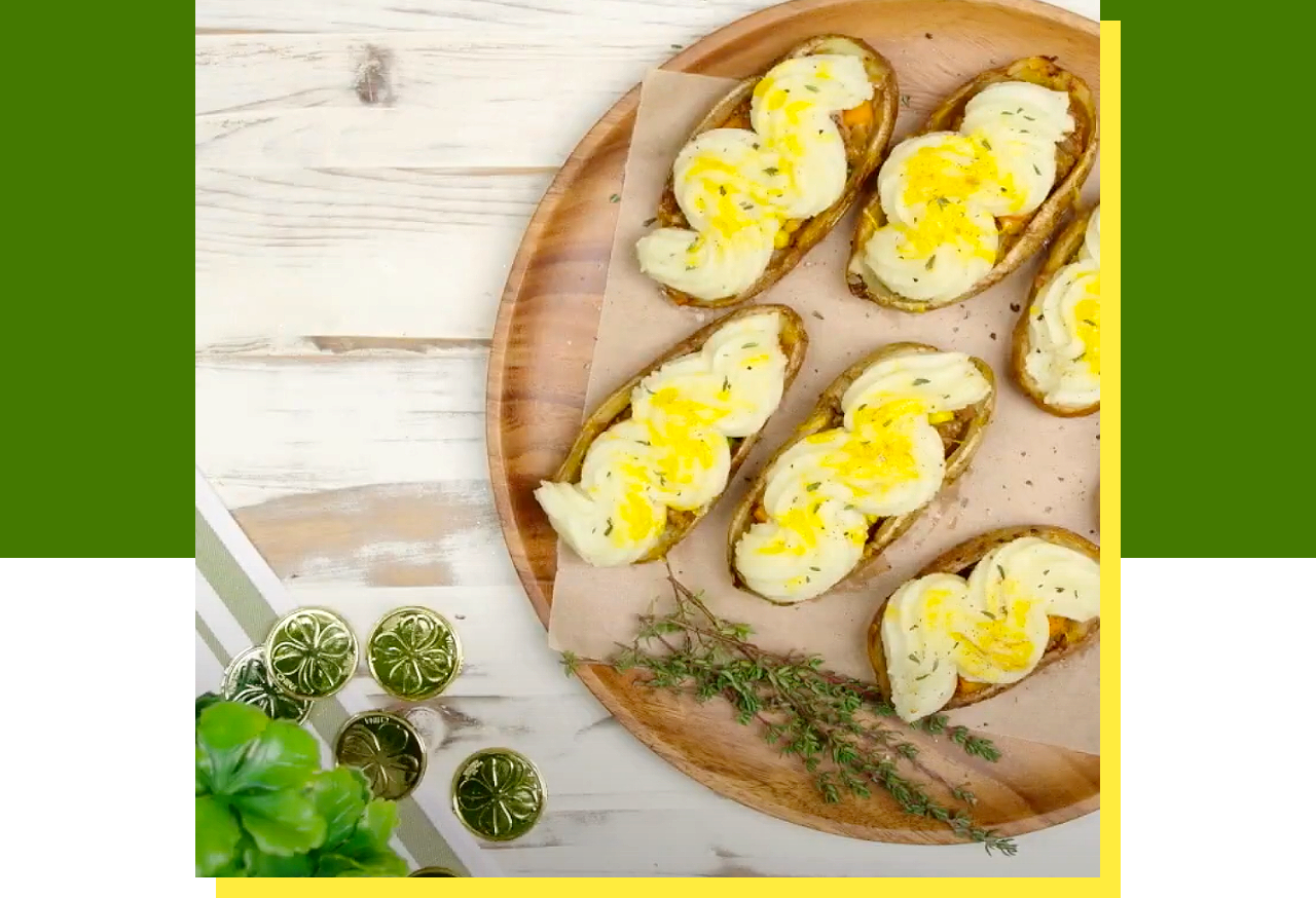 Shepherd's Pie Potato Skins image