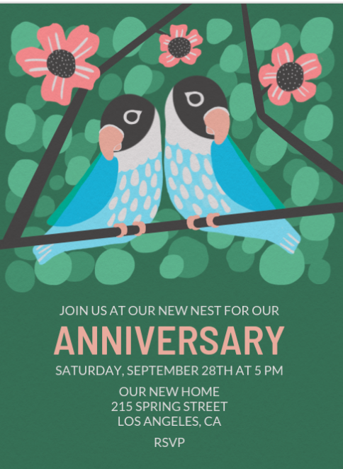 Anniversary Invitation image