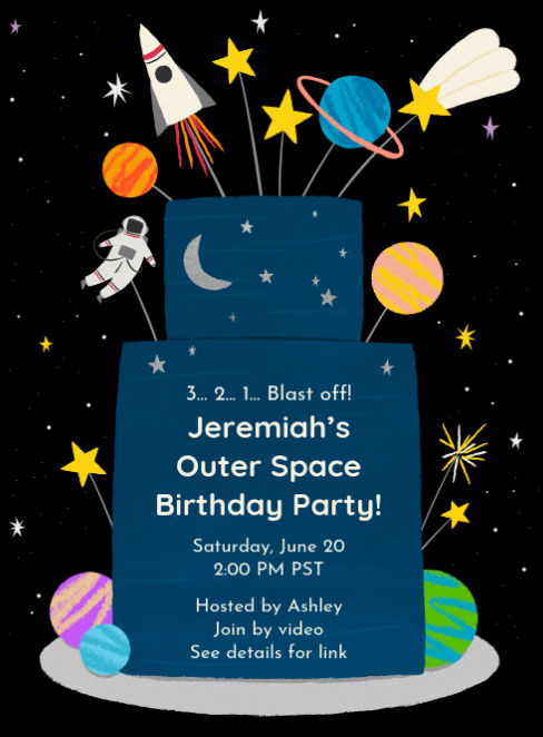 Theme Party Invitation image