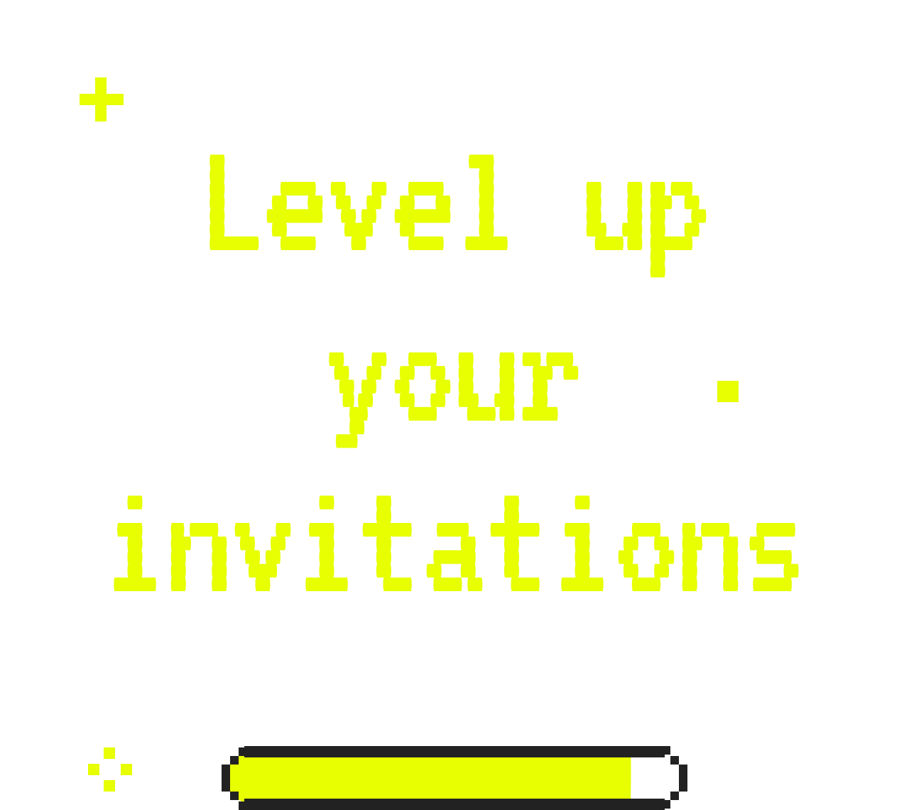Level up your invitations