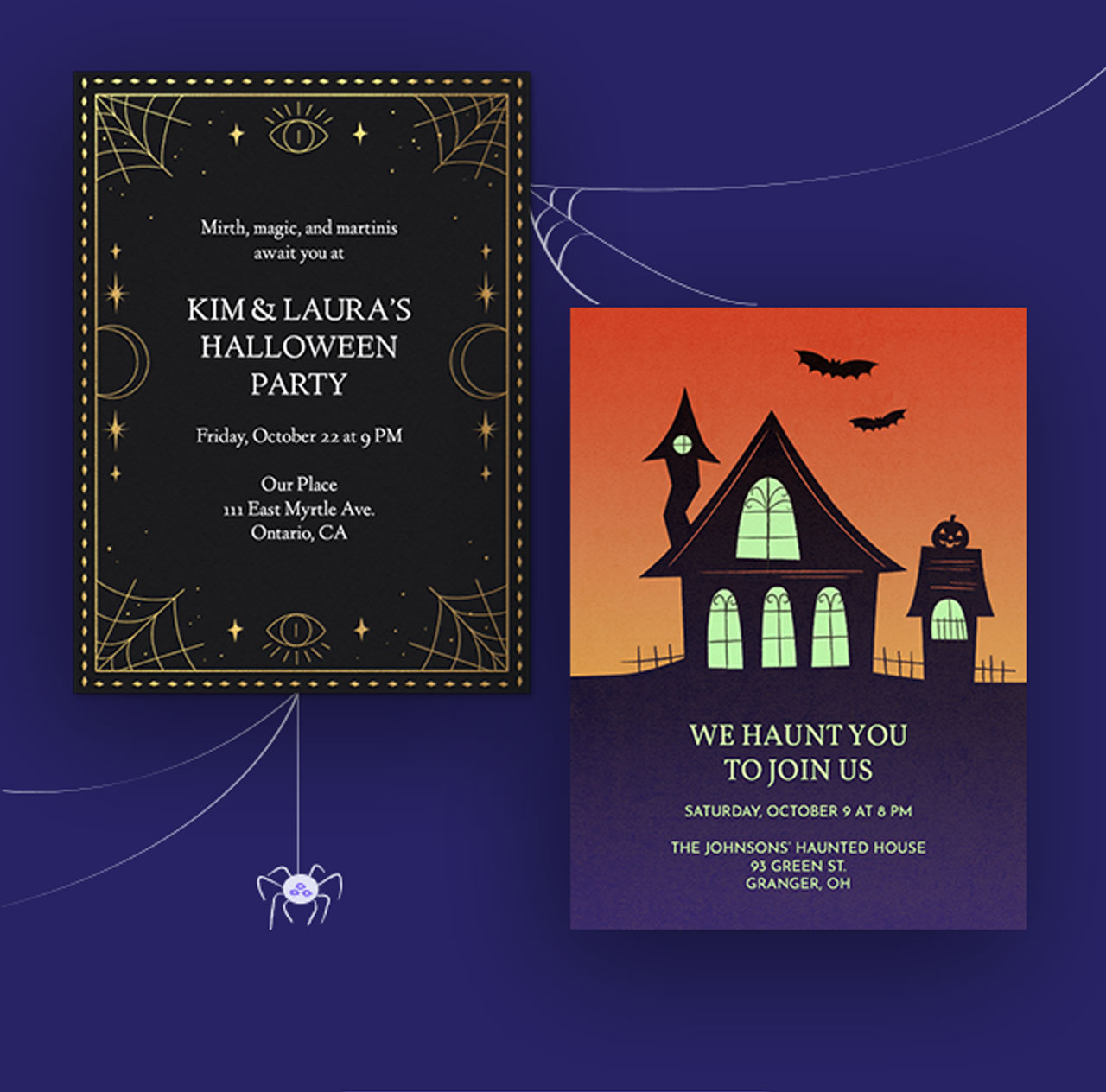 Halloween Party Invitations