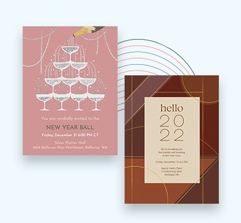 New Year's Eve Invitations