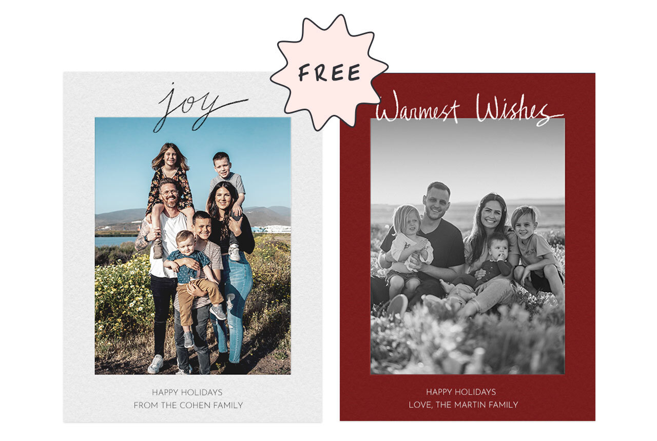 Free holiday cards