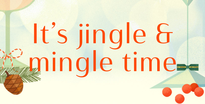 It's jingle & mingle time