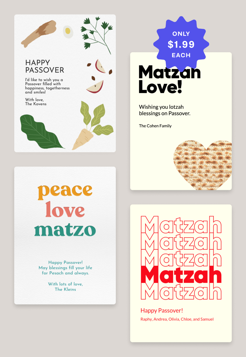 Passover cards
