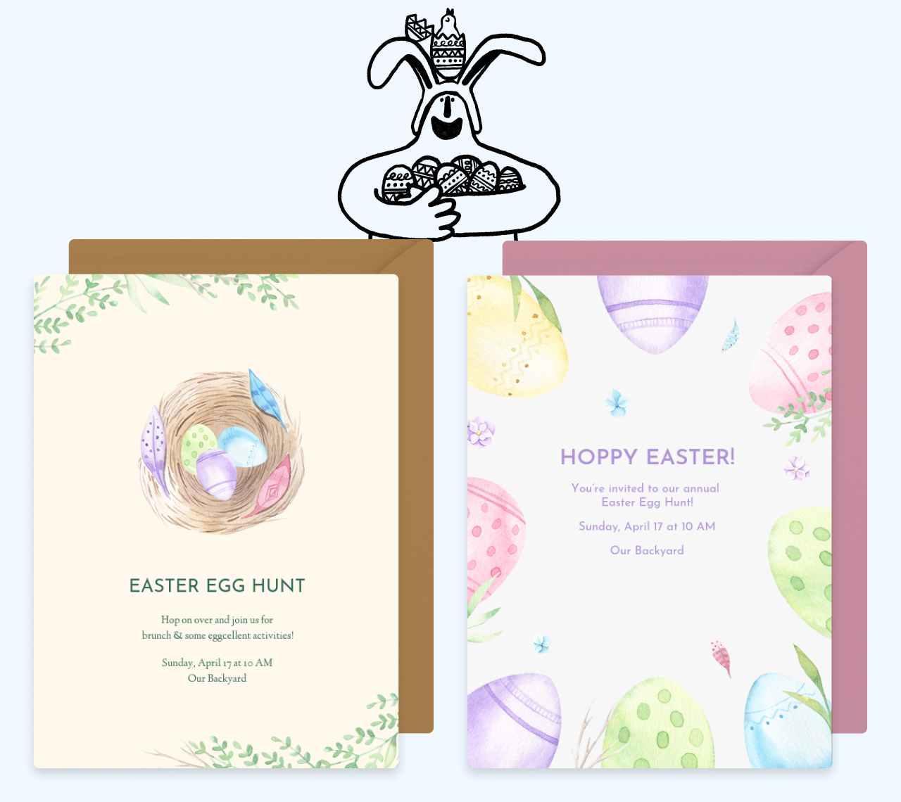 Easter invitations