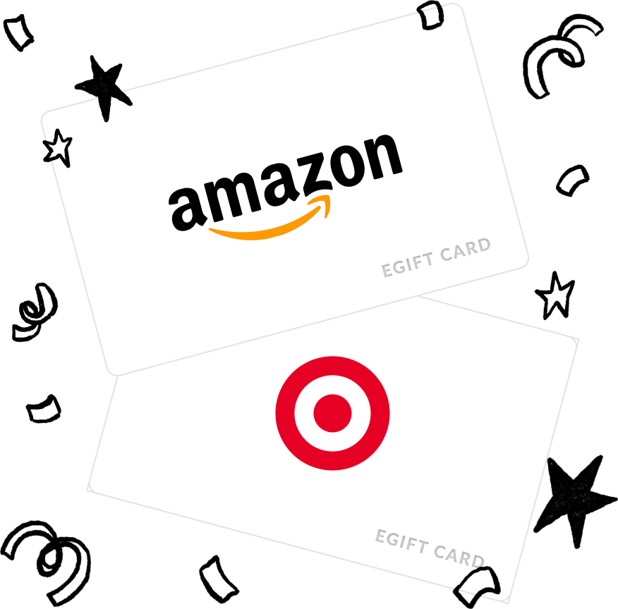 Amazon and Target eGift Cards