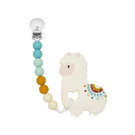Llama Silicone Teether by Loulou Lollipop