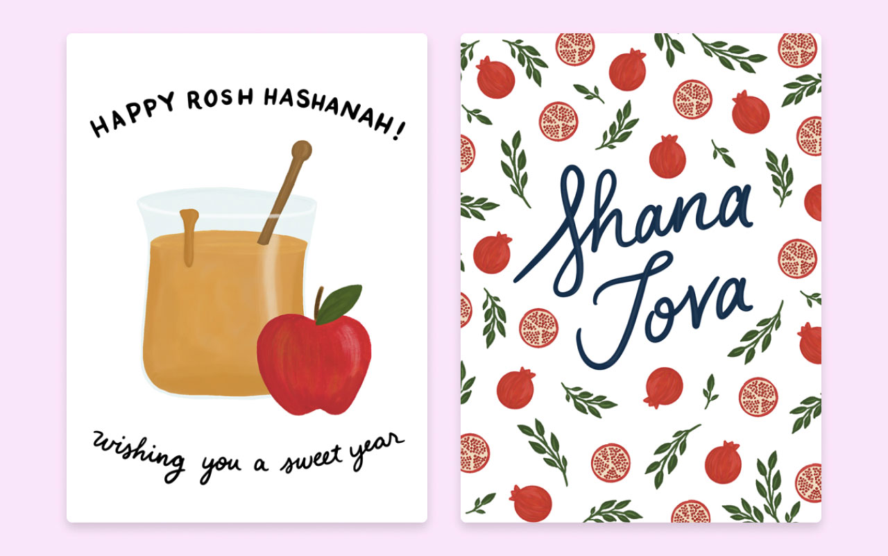 Rosh Hashanah cards