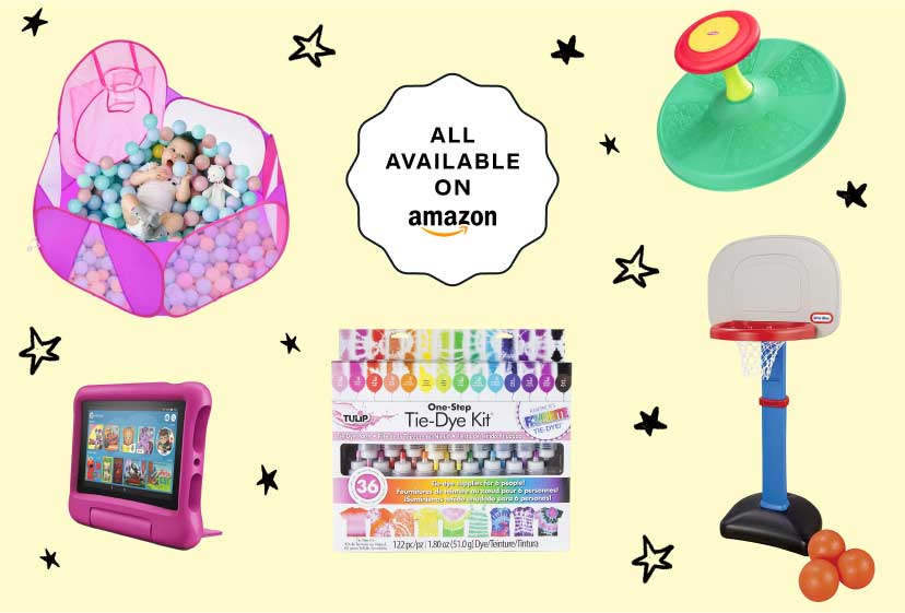 Various gifts for kids available on Amazon