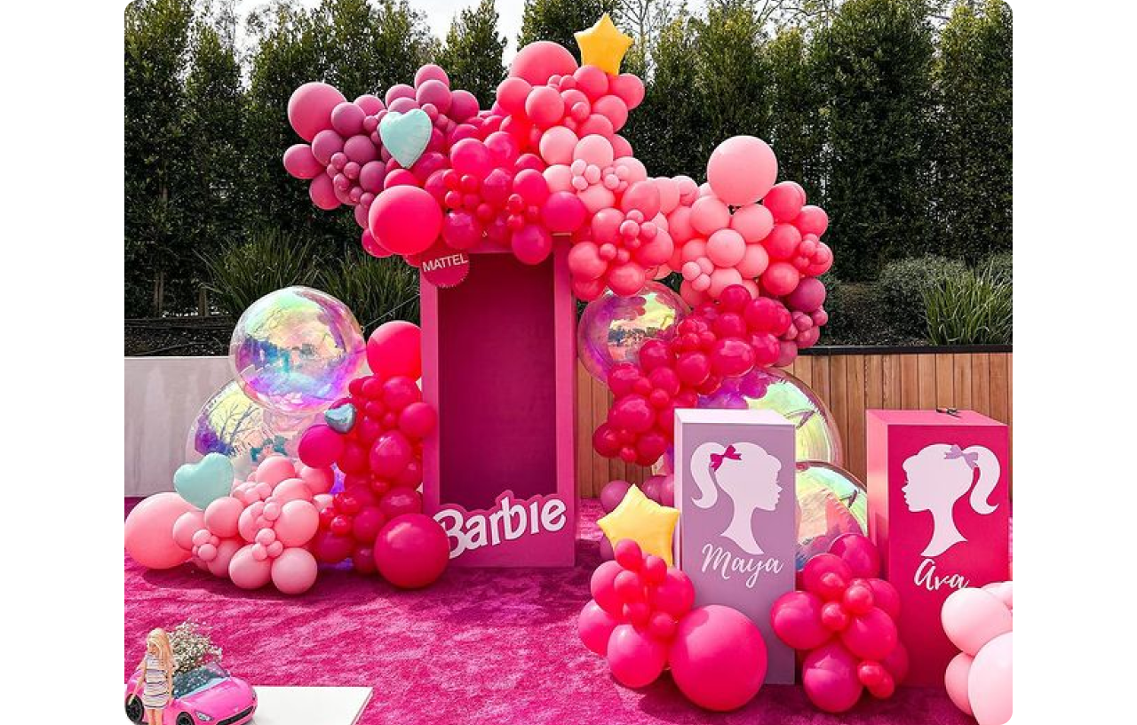 Spring 2023 kids' birthday ideas Barbie