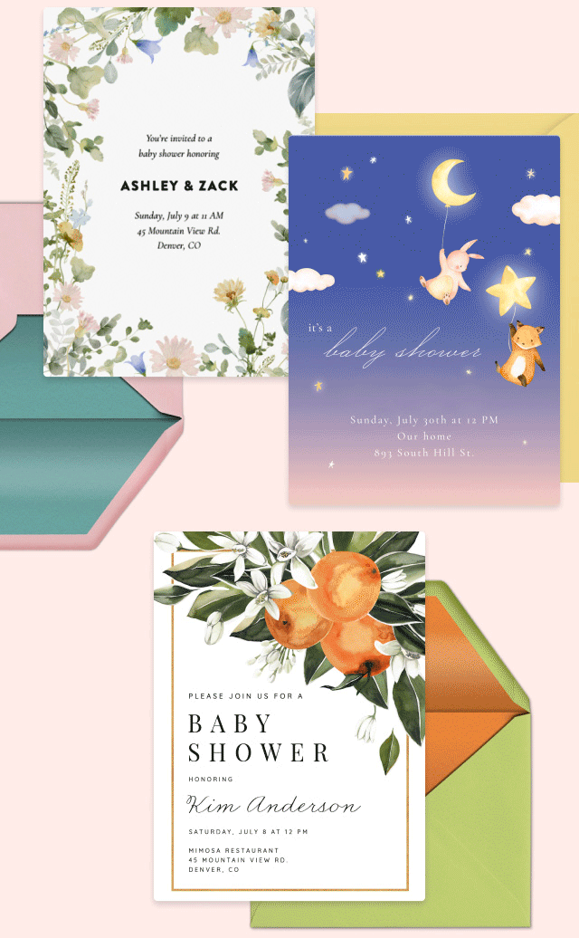 New baby shower designs for celebrating a growing family 🍼 Evite