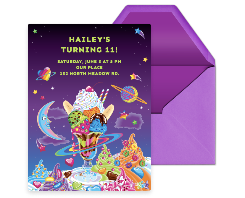 Lisa Frank Kids' bday