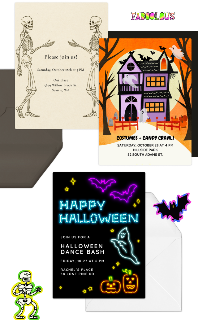 Halloween Invitations