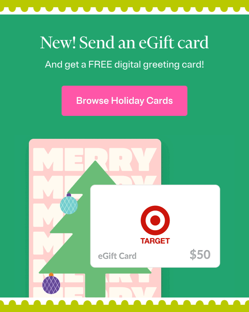 Holiday eGift Cards