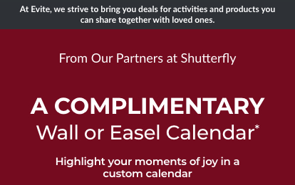 From Our Partners at Shutterfly